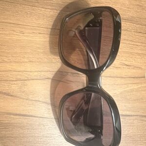 Jimmy Choo Black Oversized Women's Sunglasses